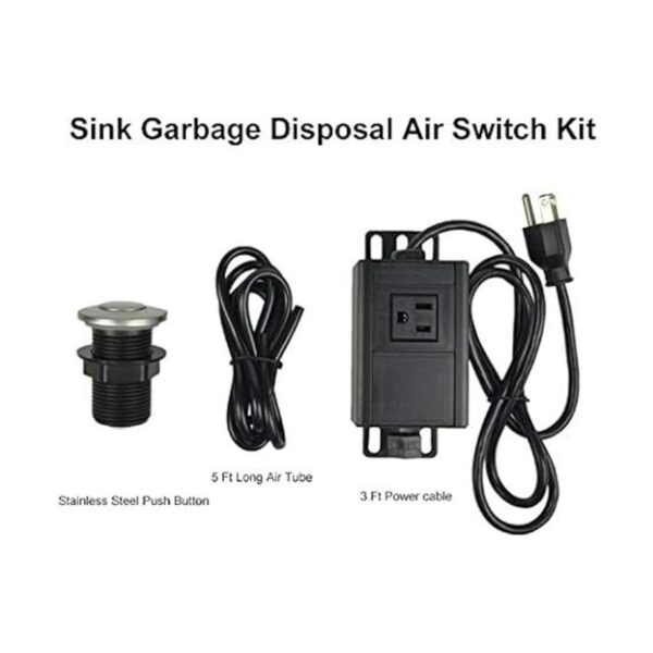 Homend Kit de interruptor de aire para fregadero superior