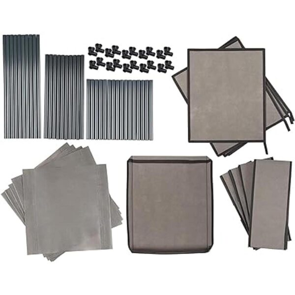 Organizador de ropa con cajones de 4 niveles cómoda de