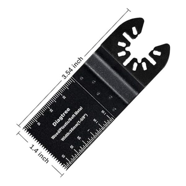Diagtree 50 hojas de sierra oscilantes universales de