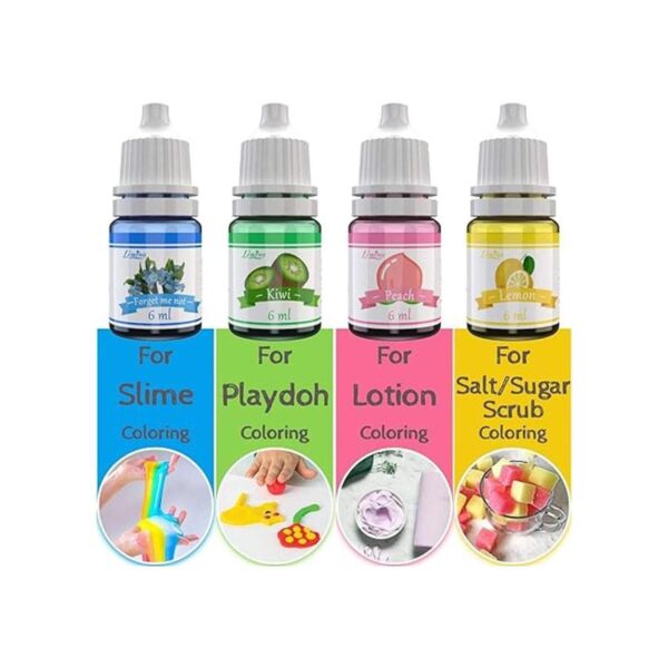 Tinte de jabón para bomba de baño de 12 colores apto para