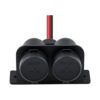 Cllena Cargador USB dual 2.1A y 2.1A voltímetro LED_4