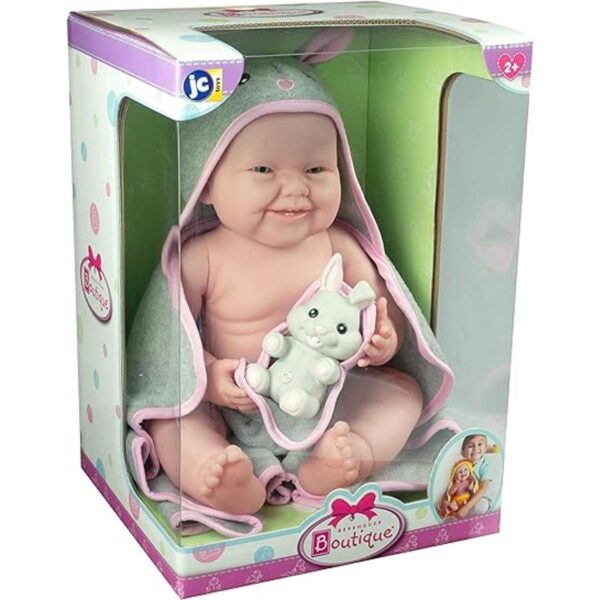 JC Toys Muñecas de juego para bebés recién nacidos rosa_4