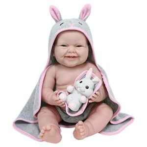 JC Toys Muñecas de juego para bebés recién nacidos rosa_1