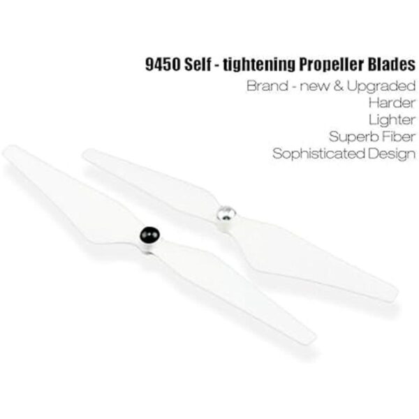 4 pares de hélices de dron autoapretables 9450 4CW4CCW_5