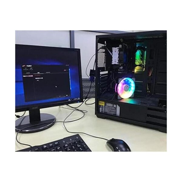 LEDdess X390I Ventilador de control de placa base 4.724 in_2