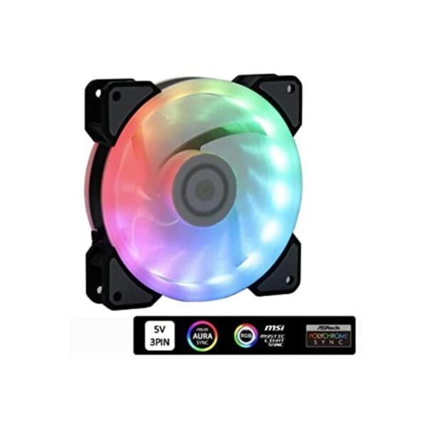 LEDdess X390I Ventilador de control de placa base 4.724 in_1