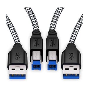 Besgoods Cable USB 3.0 A macho a B macho 2 unidades de_1