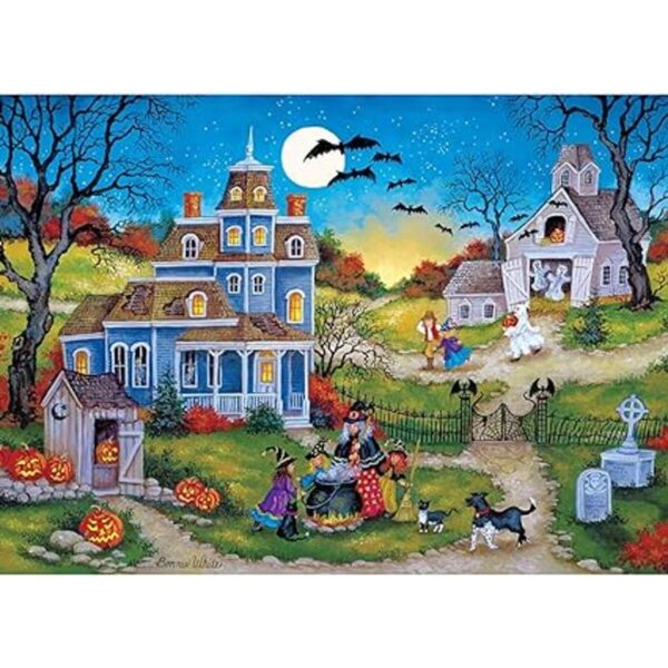 MasterPieces Rompecabezas de Halloween de 1000 piezas