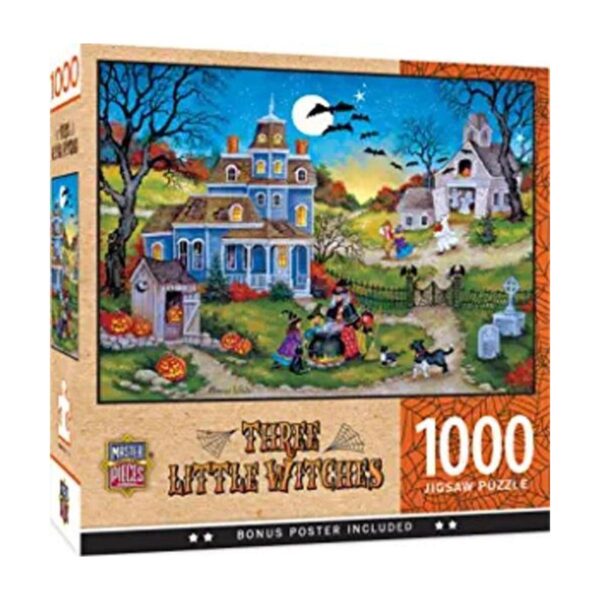 MasterPieces Rompecabezas de Halloween de 1000 piezas