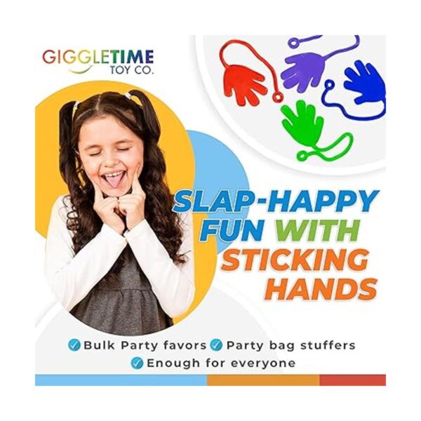 Giggle Time Surtido de manos adhesivas medianas 72_3