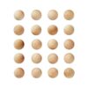 Bolas de madera de 1.5 pulgadas para manualidades esferas