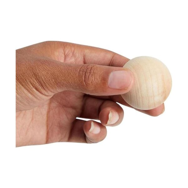 Bolas de madera de 1.5 pulgadas para manualidades esferas