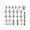 SUNMNS Juego de 27 tornillos roscados hembra macho_1