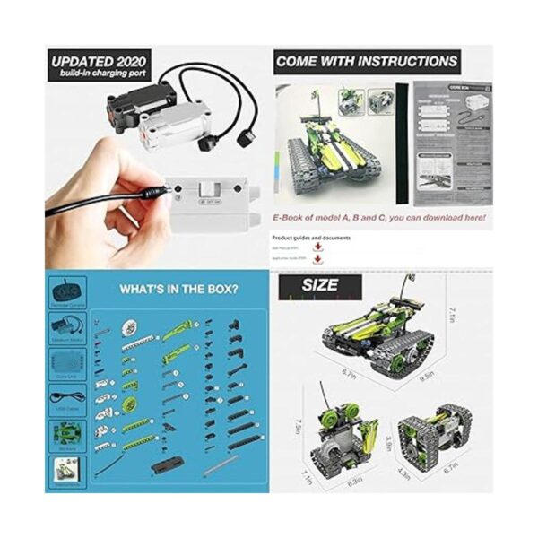 BIRANCO. Kit de construcción de automóvil con control_6