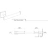 Gatco 4063 Elevate soporte europeo para papel higiénico_5