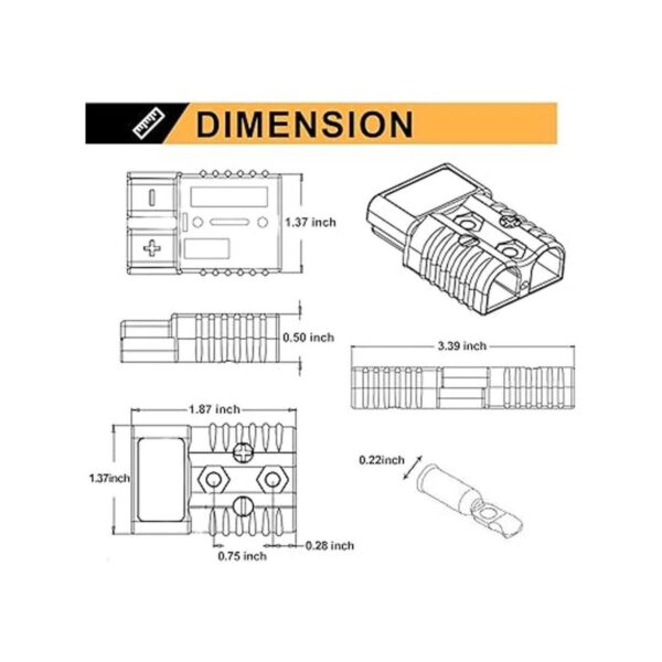 BUNKER INDUST Kit de conexión rápida para cables de_2