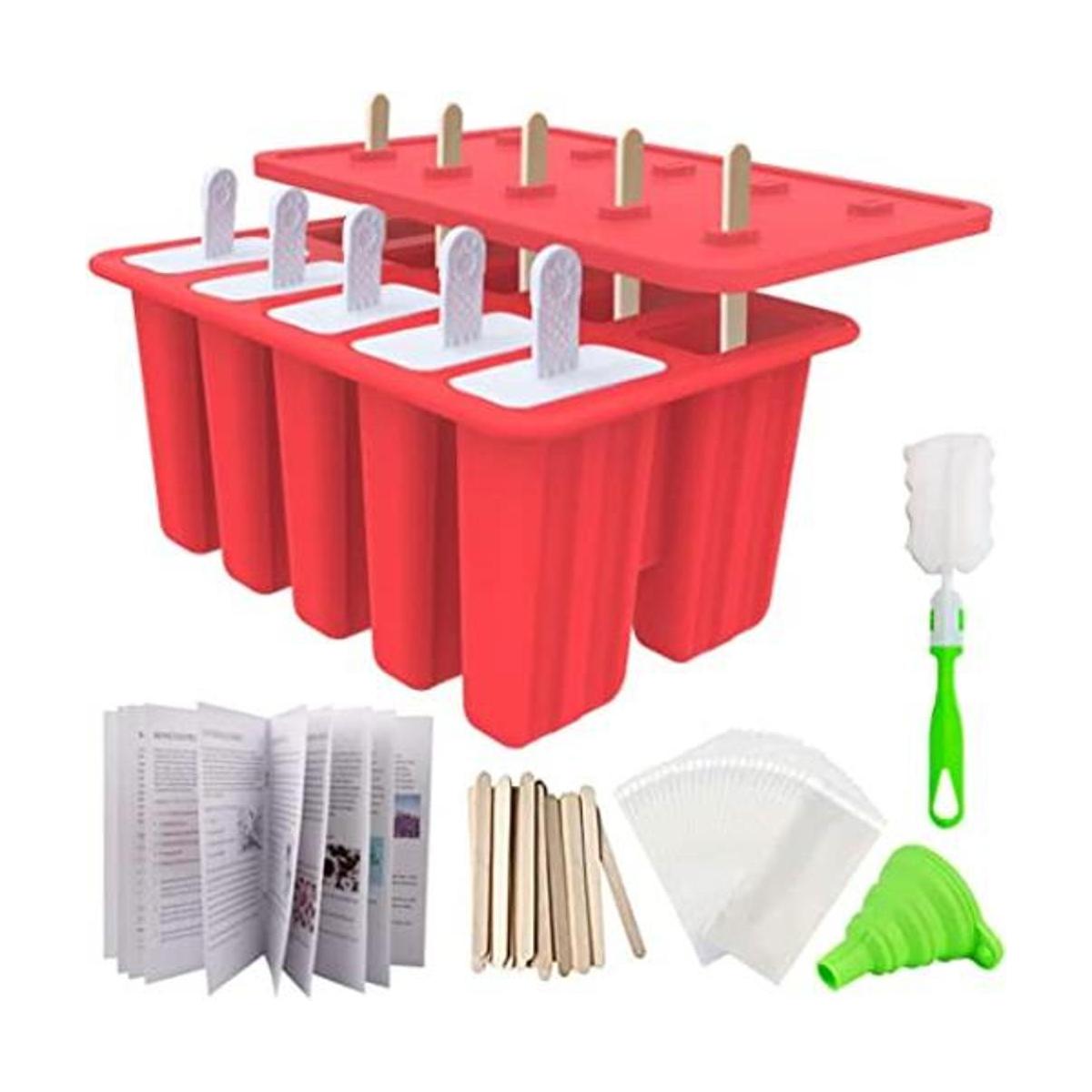 Moldes con forma para paletas caseras molde de silicona
