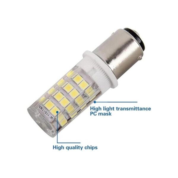 BA15D Bombilla LED de doble bayoneta para máquina de