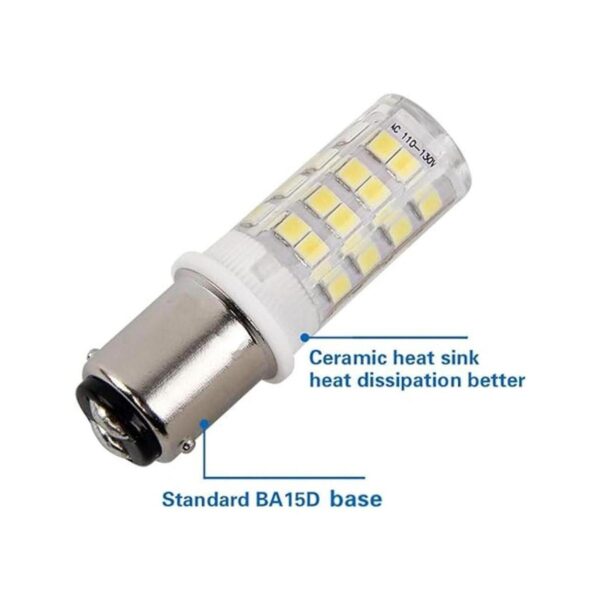 BA15D Bombilla LED de doble bayoneta para máquina de