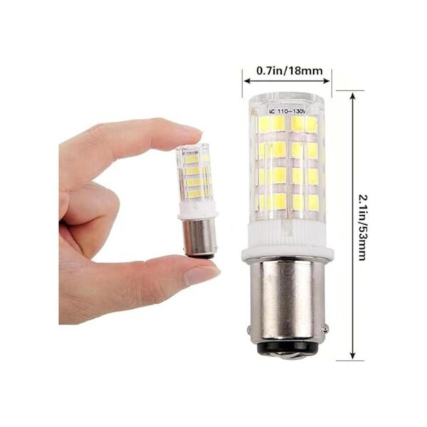 BA15D Bombilla LED de doble bayoneta para máquina de