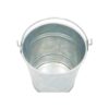 Paquete de 6 cubos galvanizados pequeños con asas mini
