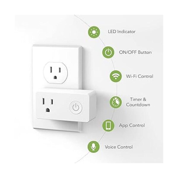 BNLINK Toma de corriente inteligente WiFi resistente no_2