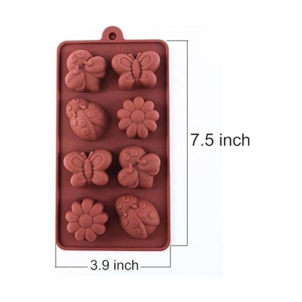 STARUBY Moldes de silicona antiadherentes moldes de