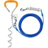 Petbobi 20 Feet 30 Feet Tie Out Cable Chew Proof for Dog_1