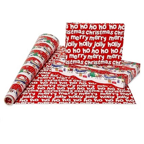 American Greetings Papel de regalo de Navidad y papel de_2