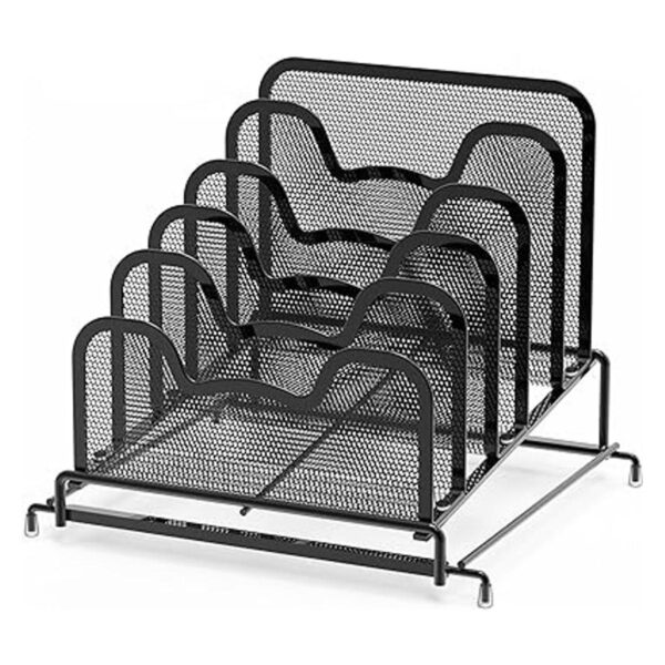 SimpleHouseware Organizador de archivos 5 secciones_2