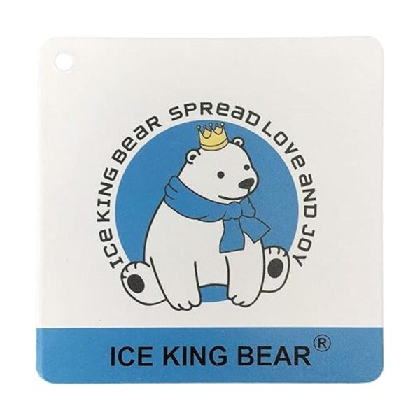 ICE KING BEAR Animal de peluche de serpiente verde_5