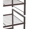 Simple Houseware Estante apilable de 3 niveles color_4