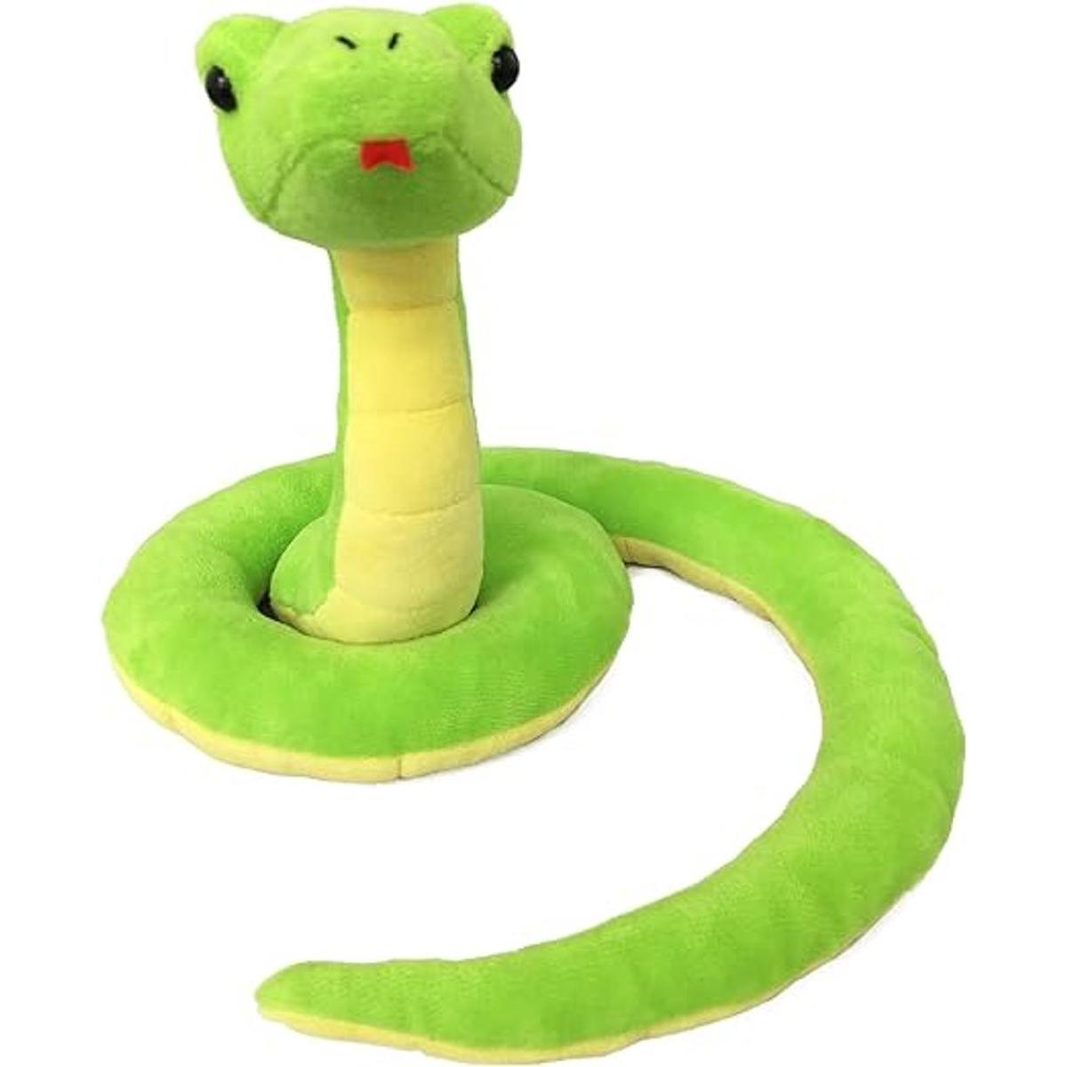 ICE KING BEAR Animal de peluche de serpiente verde
