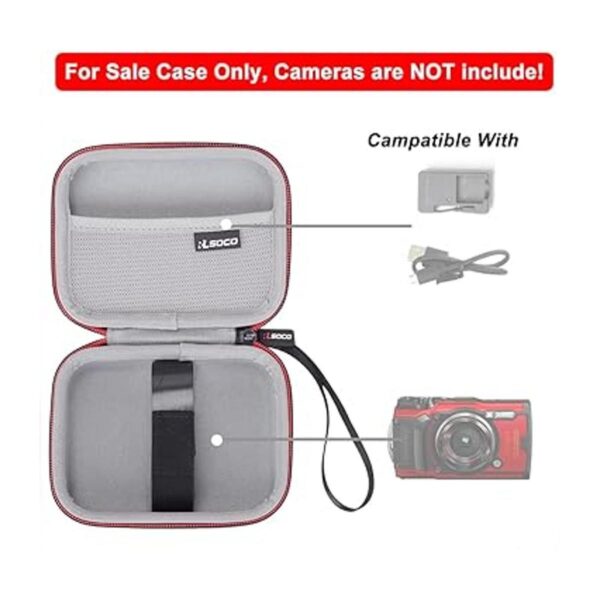 RLSOCO Funda rígida para cámara digital Olympus Tough_3