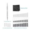 Anezus Kit de removedor de eslabones de reloj con barra