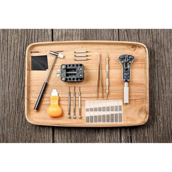 Anezus Kit de removedor de eslabones de reloj con barra