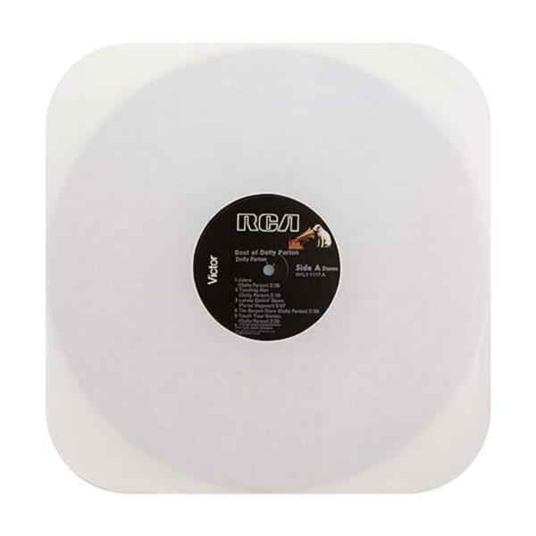 Fundas interiores de vinilo para grabado de 100 lP papel_2