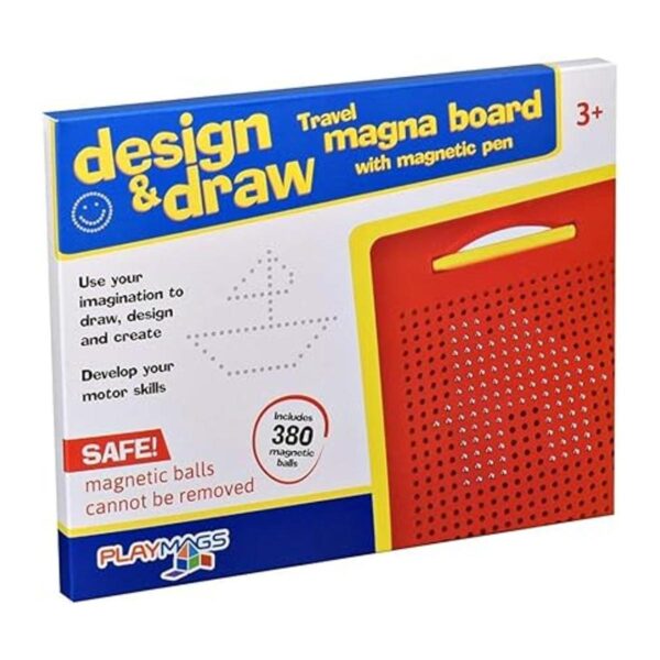 Playmags Magna Drawing Board Fun Design Draw Travel_2