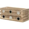 MyGift Soporte magnético de madera rústica con antorcha_6
