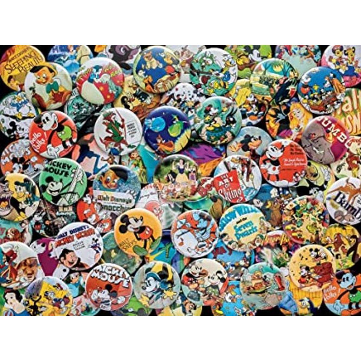 Ceaco Disney Botones vintage Rompecabezas de 750 piezas