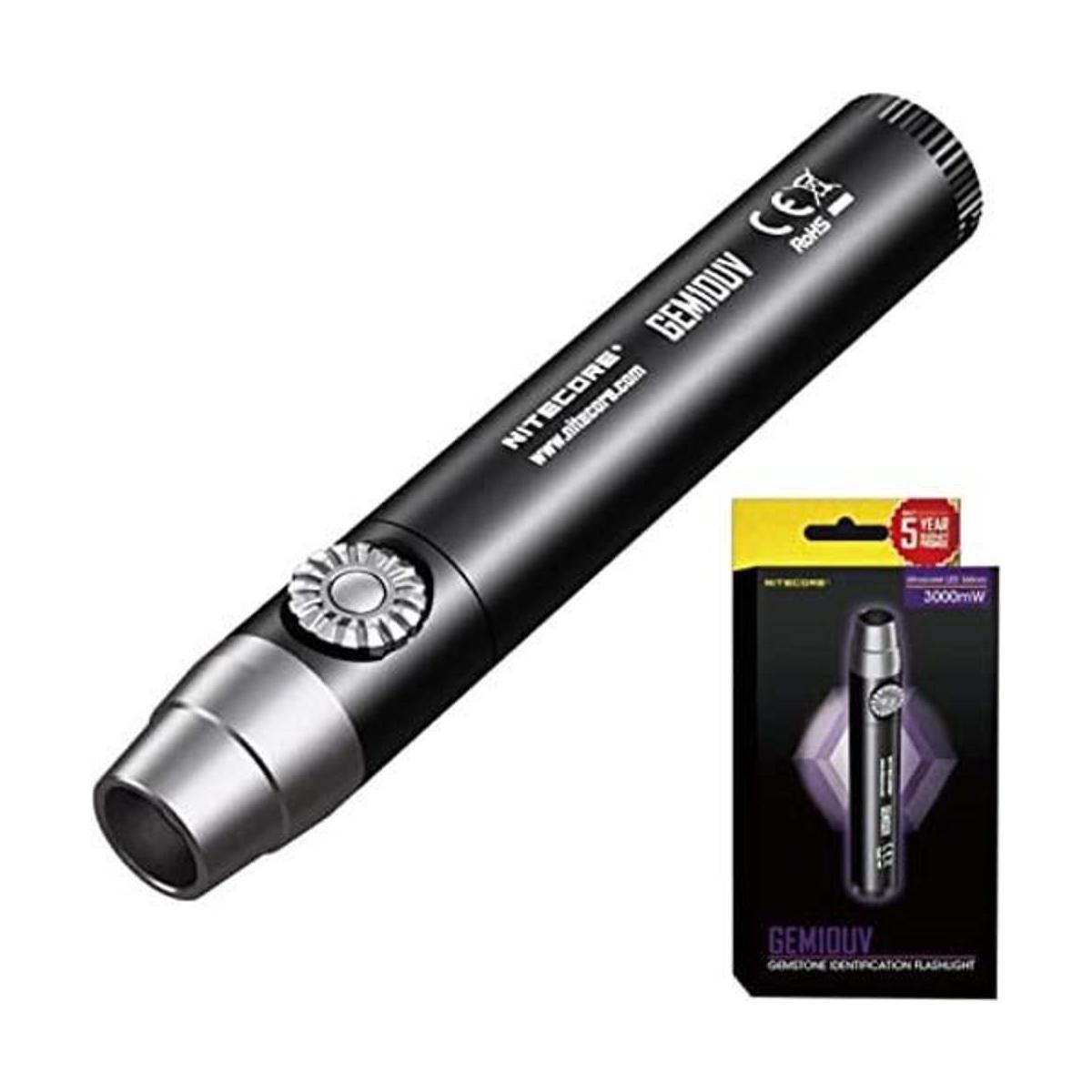 Nitecore GEM10UV Linterna de identificación de gemas con