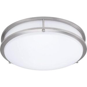 Lámpara de techo LED regulable de doble anillo de 15_1