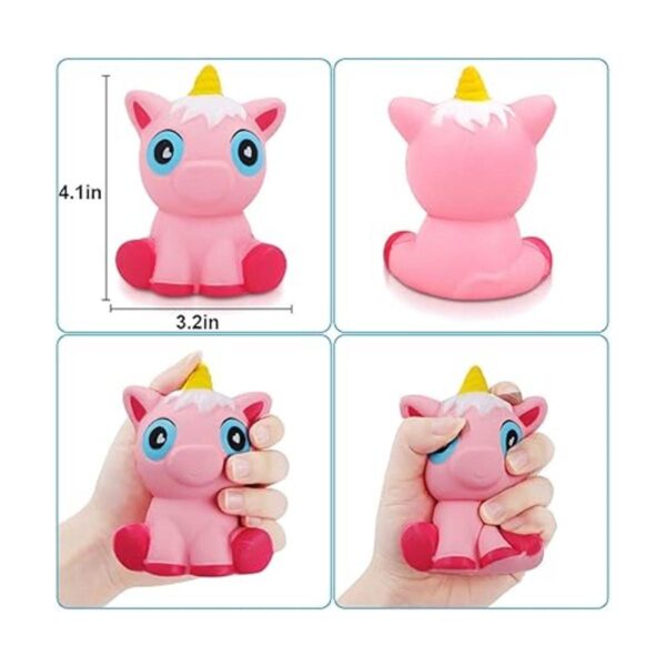 Juguetes blandos de unicornio Paquete de 6 Squishies de_2