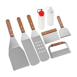 Juego de 8 piezas de accesorios para parrilla de_1