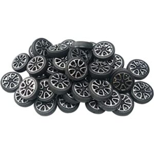 EUDAX 100 rollos de plástico de 0.079 in de diámetro eje_1