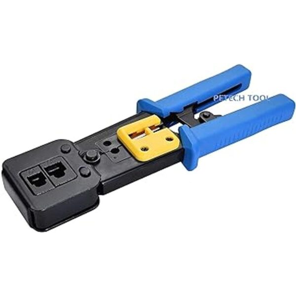 Herramienta de crimpado RJ45 Ethernet Pass Thru Crimpadora