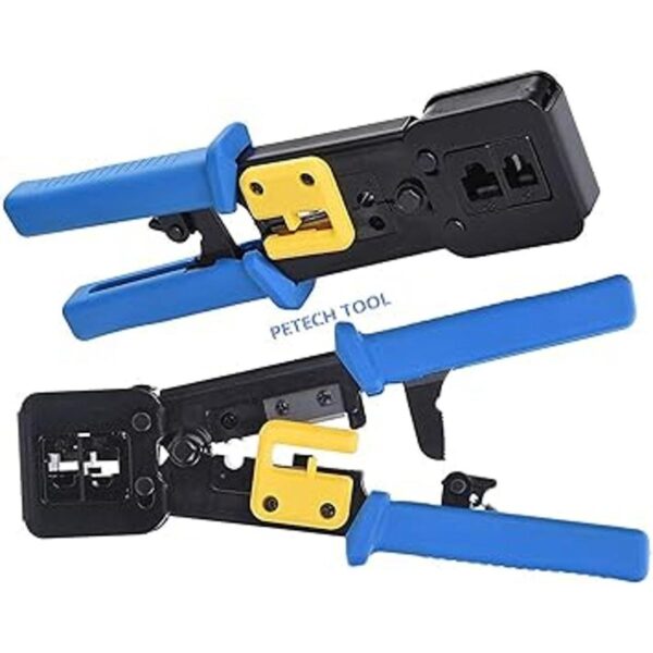 Herramienta de crimpado RJ45 Ethernet Pass Thru Crimpadora