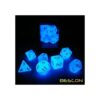 Bescon Gemini Glowing Polyhedral Dados 7 unidades set de_3