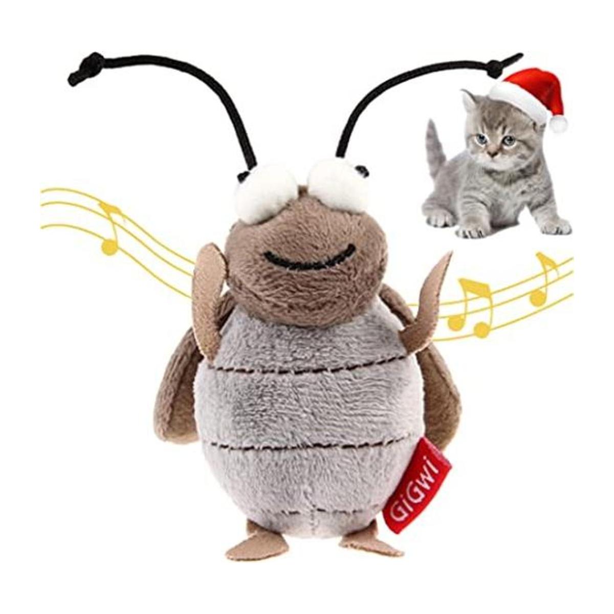 Gigwi Juguetes interactivos para gatos con sonido de
