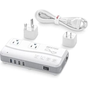BESTEK Convertidor de voltaje de 220 V a 110 V QC 3.0_1